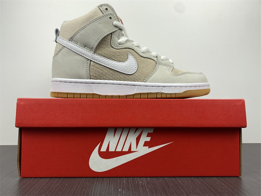 nike sb dunk high unbleached pack da9626-100