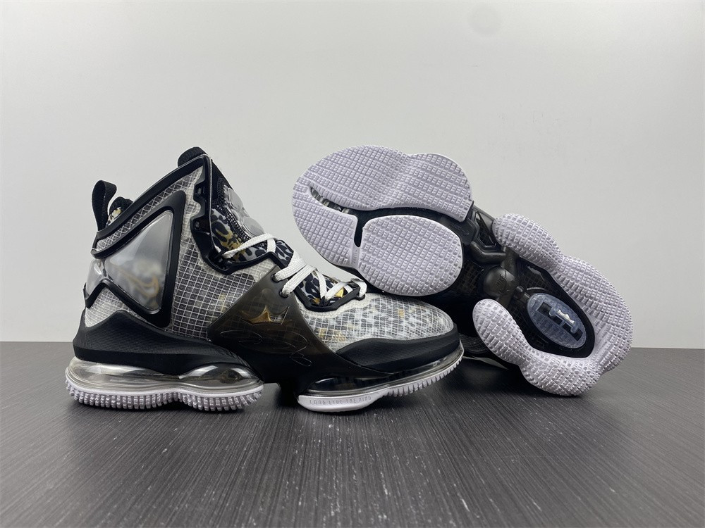 nike lebron 19 leopard dc9340-100