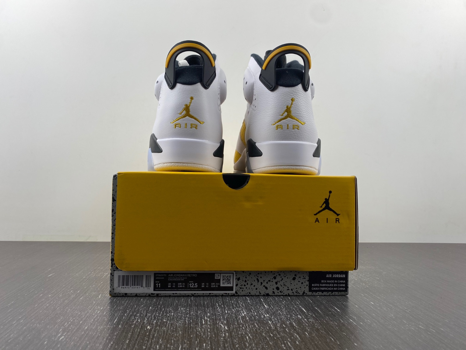 air jordan 6 yellow ochre ct8529-170