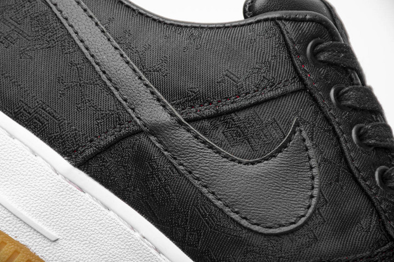 fragment clot nike air force 1 black cz3986-001