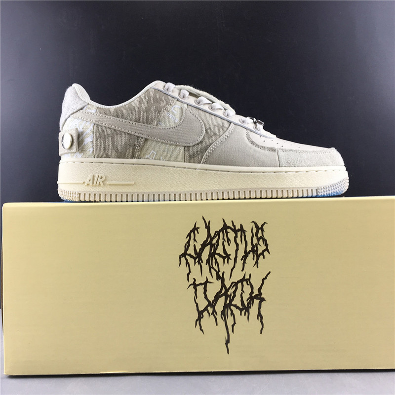 af1 x travis scott ts gray white cn2405-902
