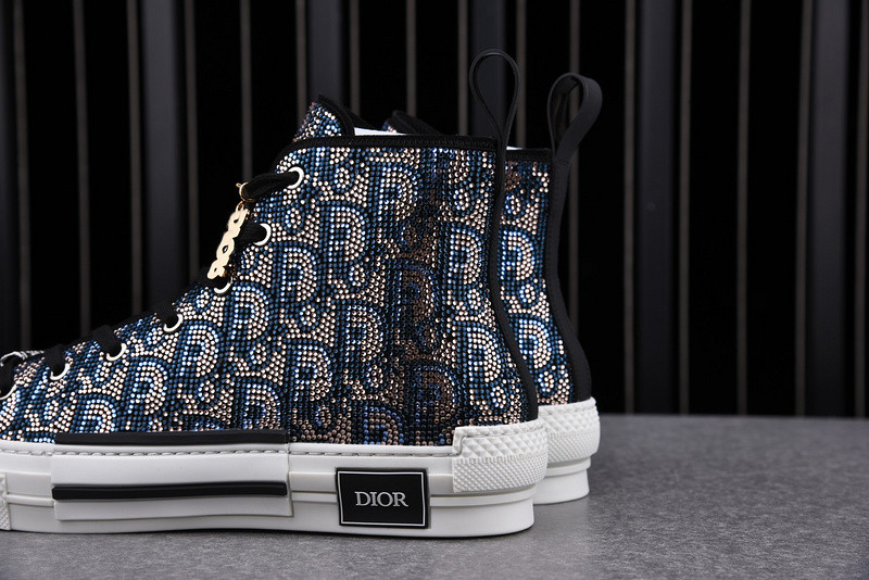 D*or b23 oblique high top sneaker