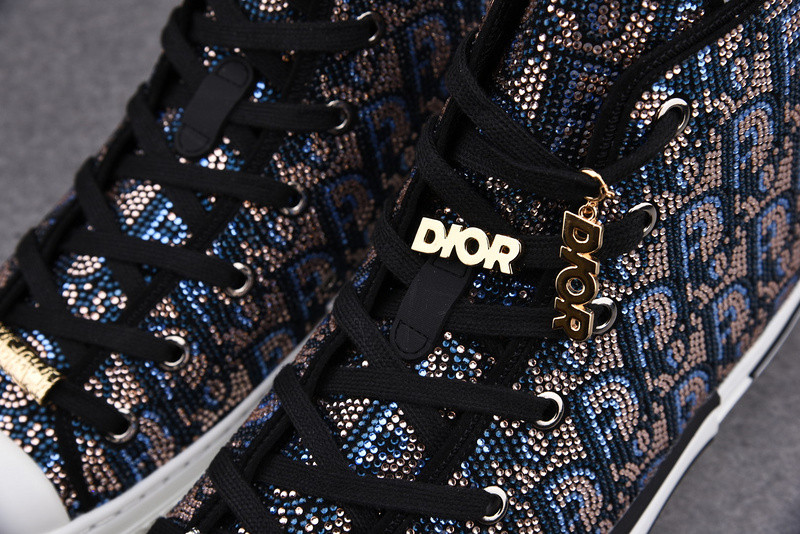 D*or b23 oblique high top sneaker