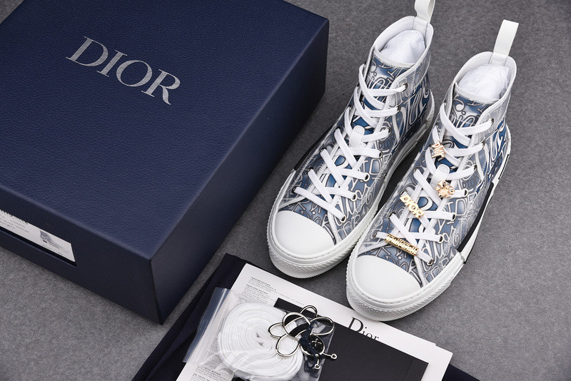 D*or b23 oblique high top sneaker