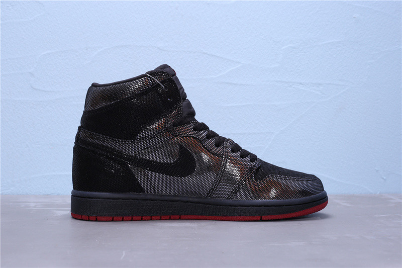 2019 air jordan 1 retro high og black/gym red dc7071-001