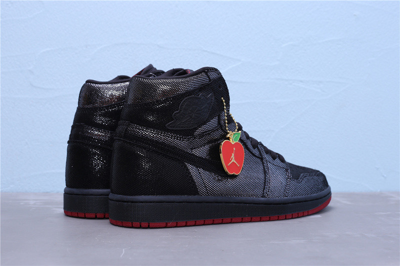 2019 air jordan 1 retro high og black/gym red dc7071-001