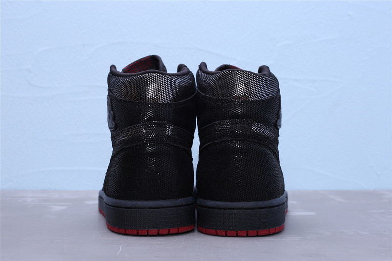 2019 air jordan 1 retro high og black/gym red dc7071-001