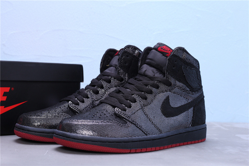 2019 air jordan 1 retro high og black/gym red dc7071-001