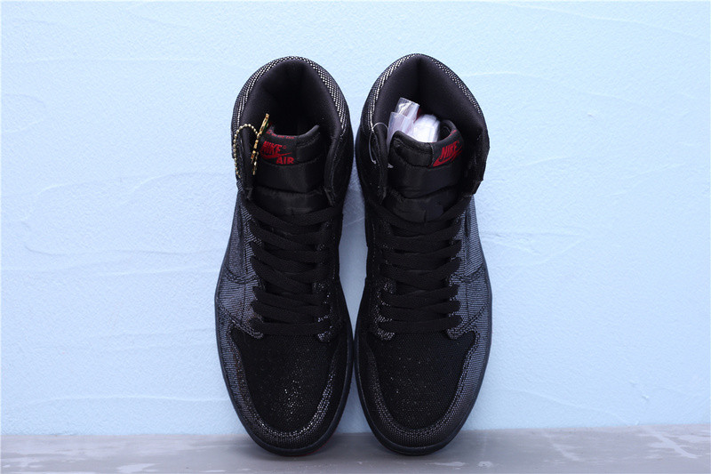 2019 air jordan 1 retro high og black/gym red dc7071-001