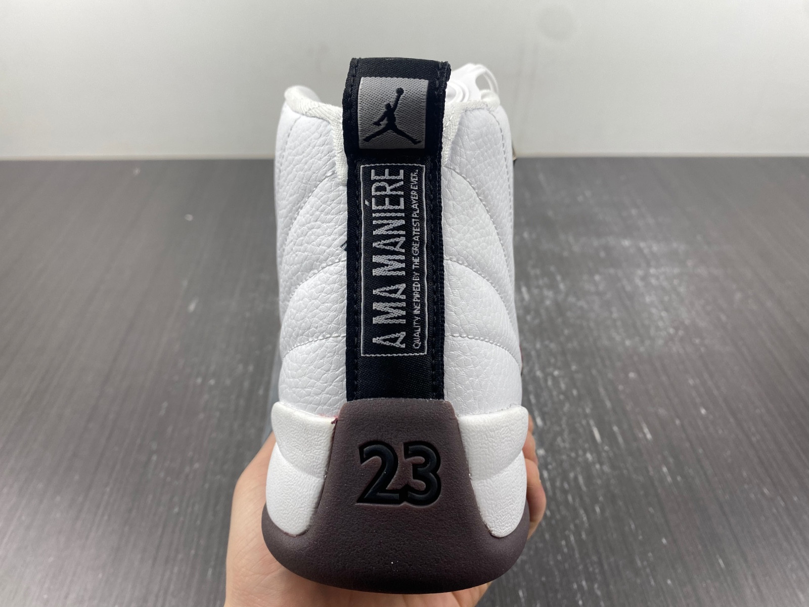 air jordan 12 white a ma maniere dv6989-100