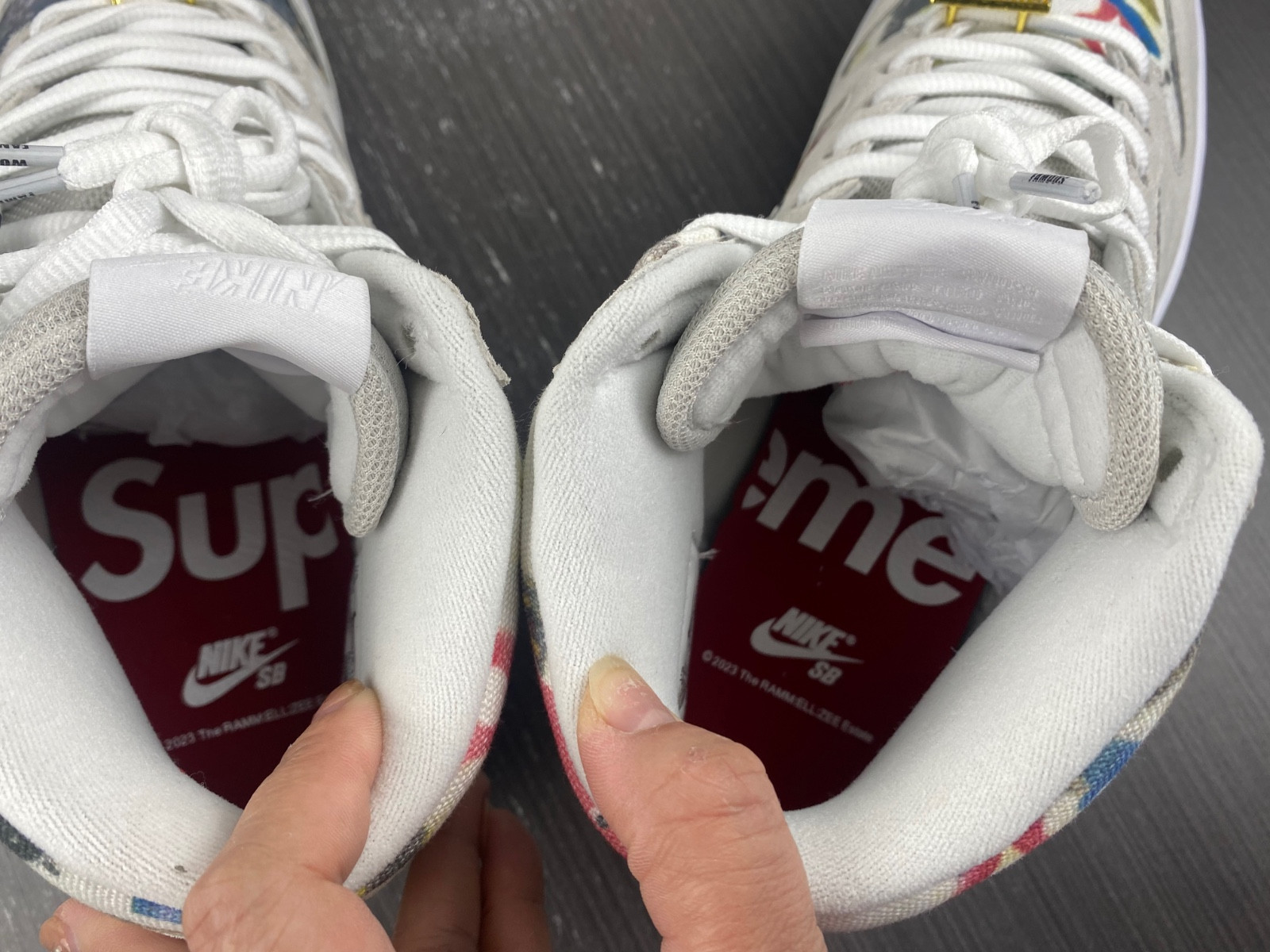 S*p*e x nike sb dunk high rammellzee fd8779-100