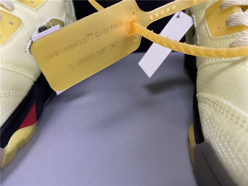 owt x air jordan 5 “sail” dh8565-100