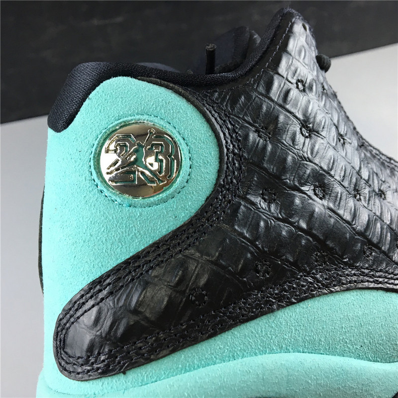 jordan 13 retro black island green 414571-030