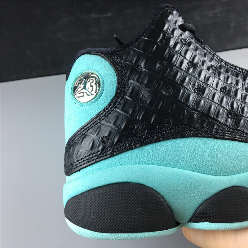 jordan 13 retro black island green 414571-030