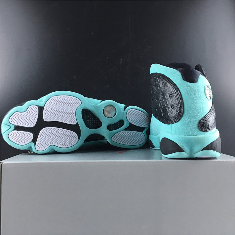 jordan 13 retro black island green 414571-030