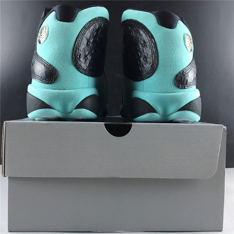 jordan 13 retro black island green 414571-030