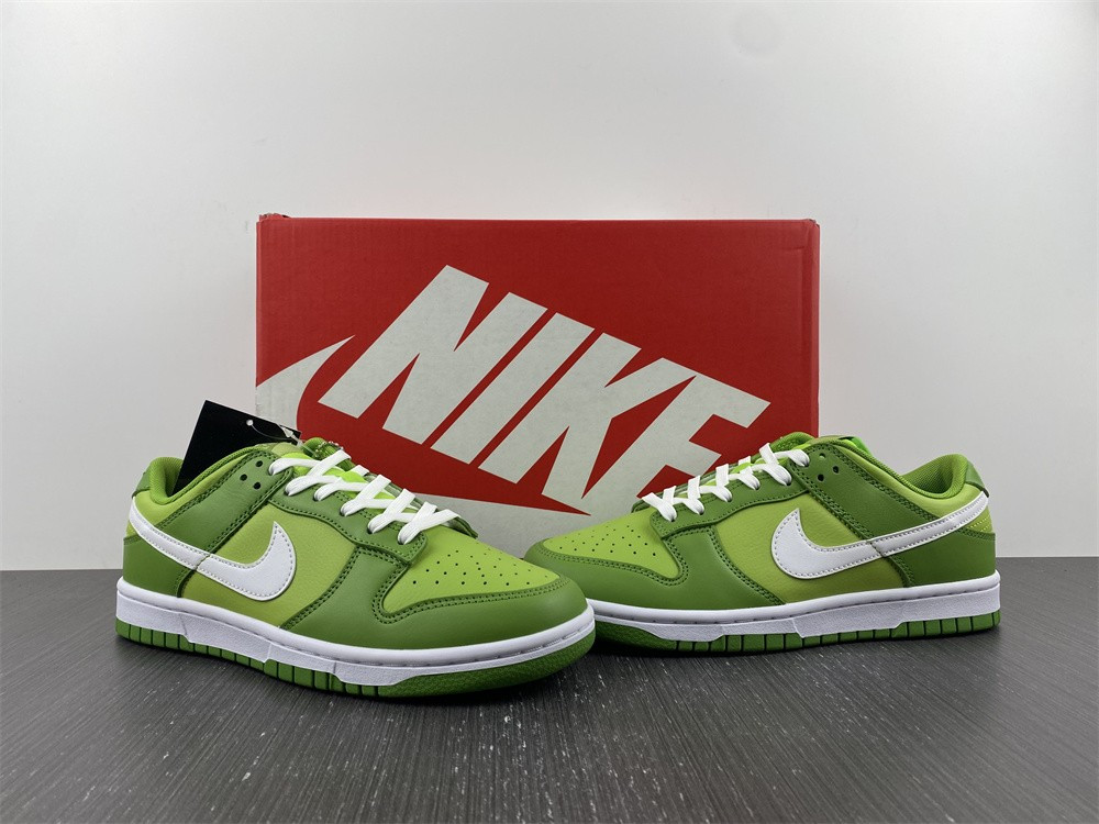 nike dunk low green white dj6188-300