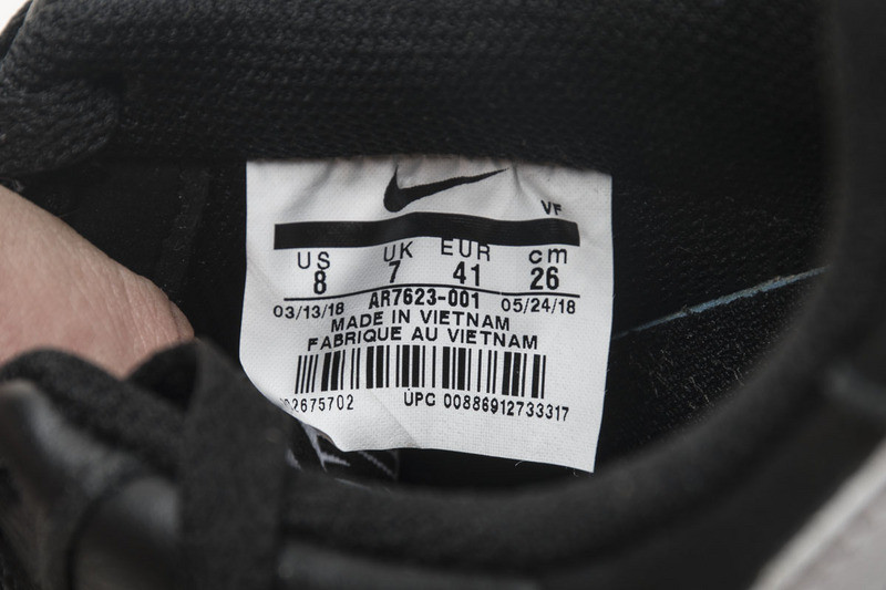 air force 1 low comme des garcons ar7623-001‎