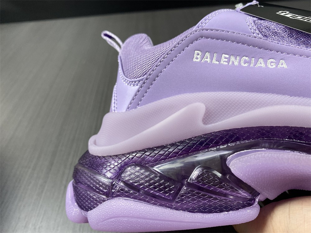 Ba*len*cia*ga triple s purple sneaker