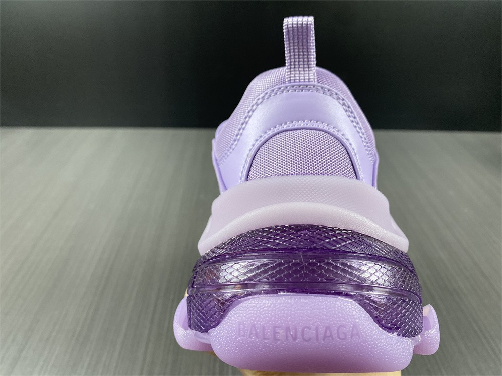 Ba*len*cia*ga triple s purple sneaker
