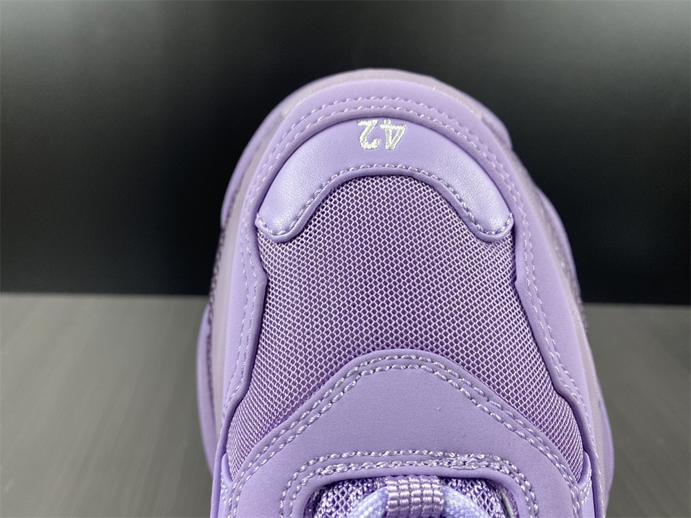 Ba*len*cia*ga triple s purple sneaker