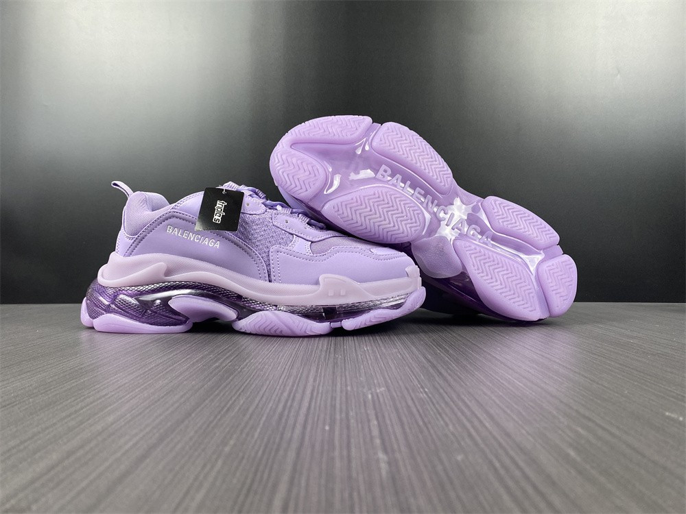 Ba*len*cia*ga triple s purple sneaker