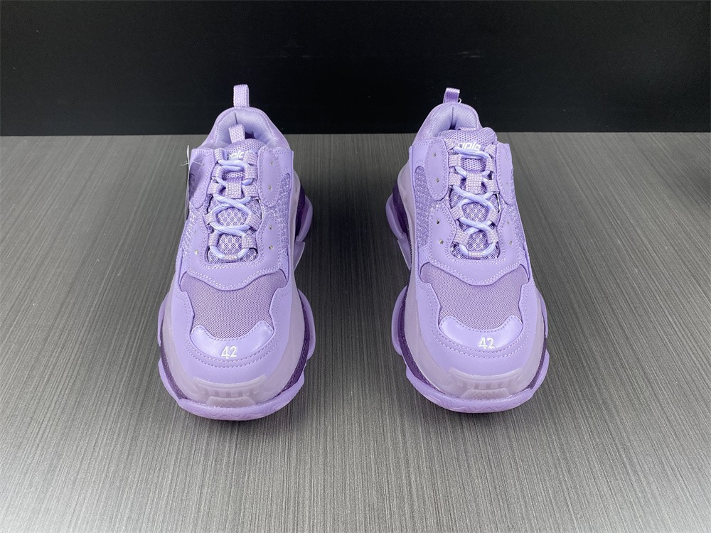 Ba*len*cia*ga triple s purple sneaker