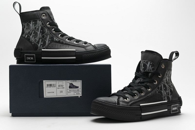 D*or b23 oblique high top sneaker