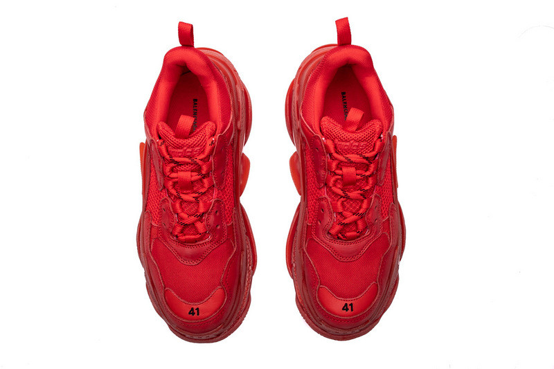 Ba*len*cia*ga triple s red 490671 w06f1 9000