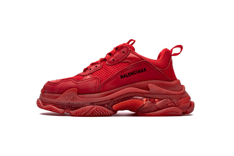Ba*len*cia*ga triple s red 490671 w06f1 9000
