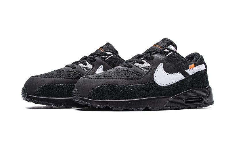 owt x nike air max 90 bt“all black”bv0852-001