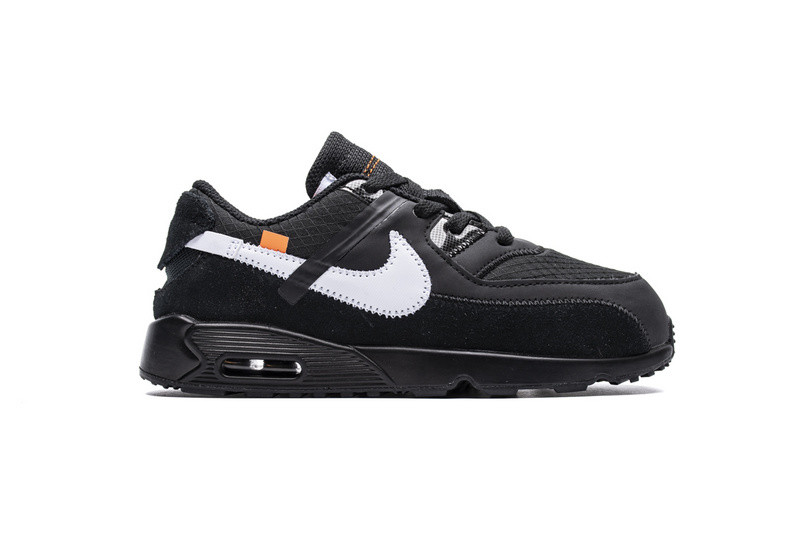 owt x nike air max 90 bt“all black”bv0852-001