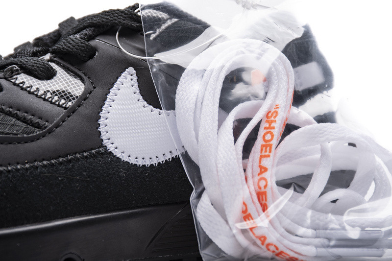 owt x nike air max 90 bt“all black”bv0852-001