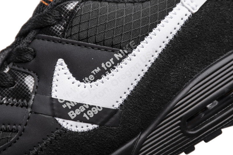 owt x nike air max 90 bt“all black”bv0852-001