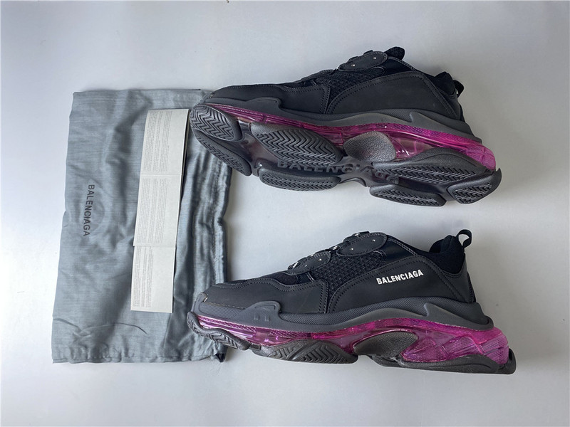 Ba*len*cia*ga triple s black sneaker