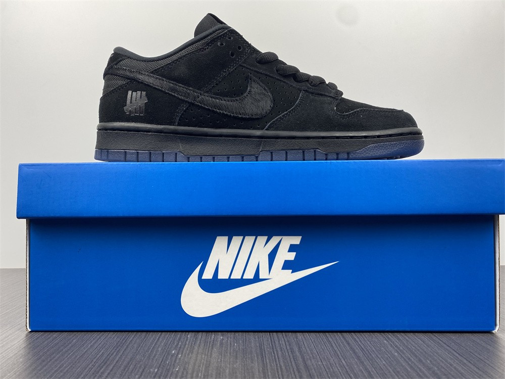 undefeated nike dunk low black do9329-001