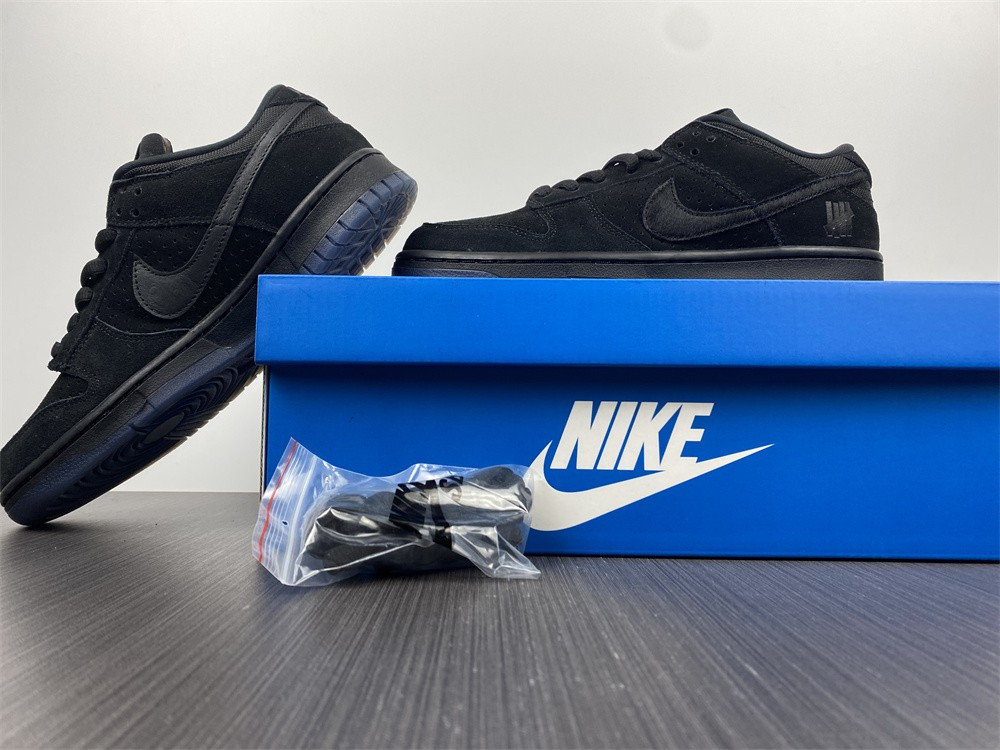 undefeated nike dunk low black do9329-001