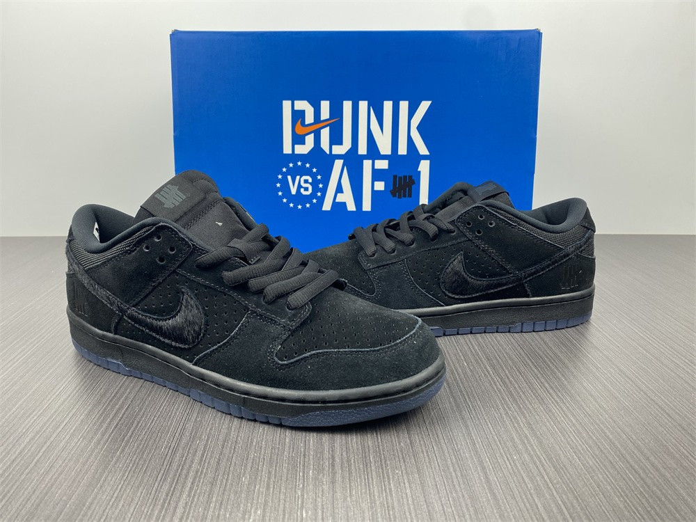 undefeated nike dunk low black do9329-001