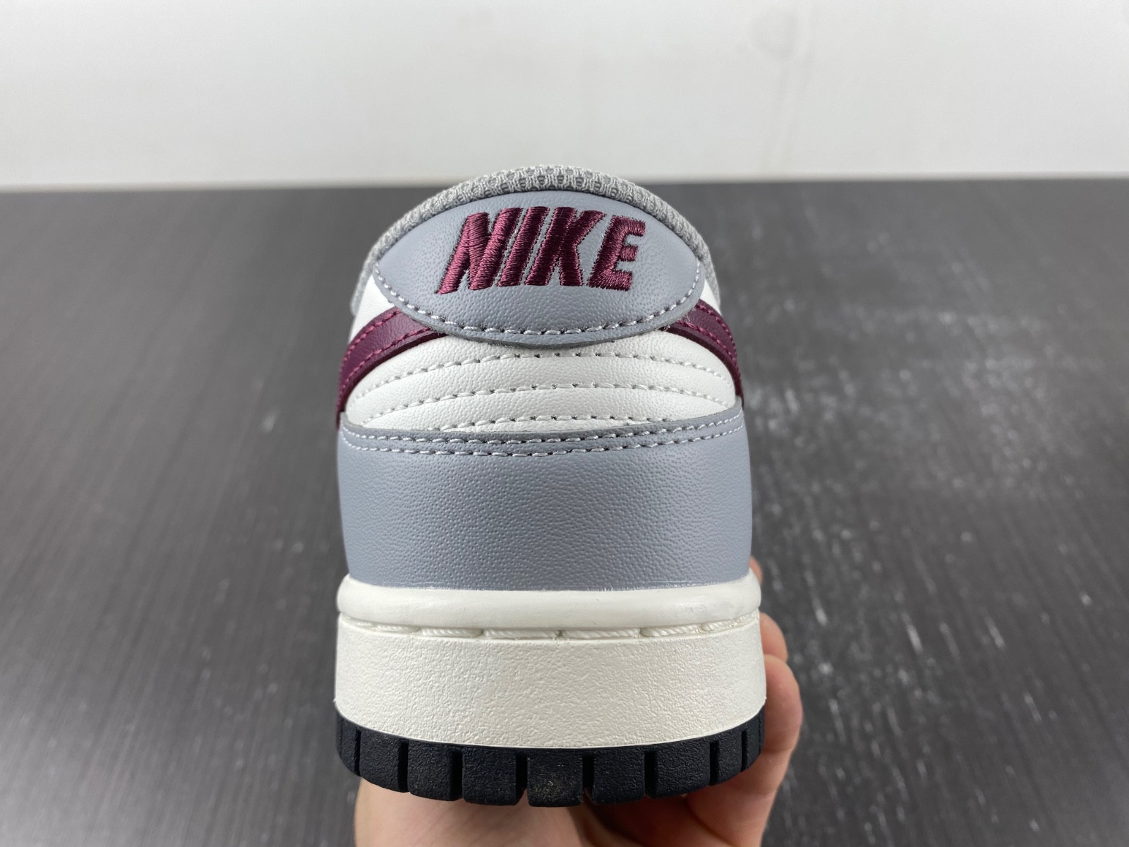 nike dunk low pale ivory redwood (women