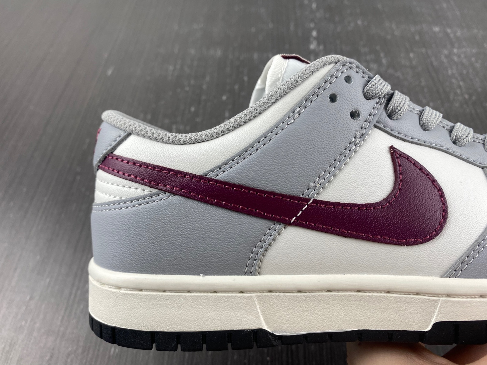 nike dunk low pale ivory redwood (women