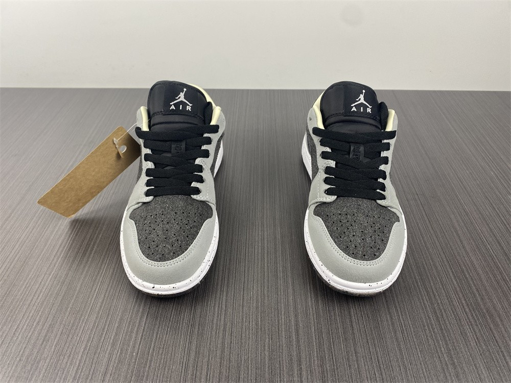 jordan 1 low crater black grey - dm4657-001