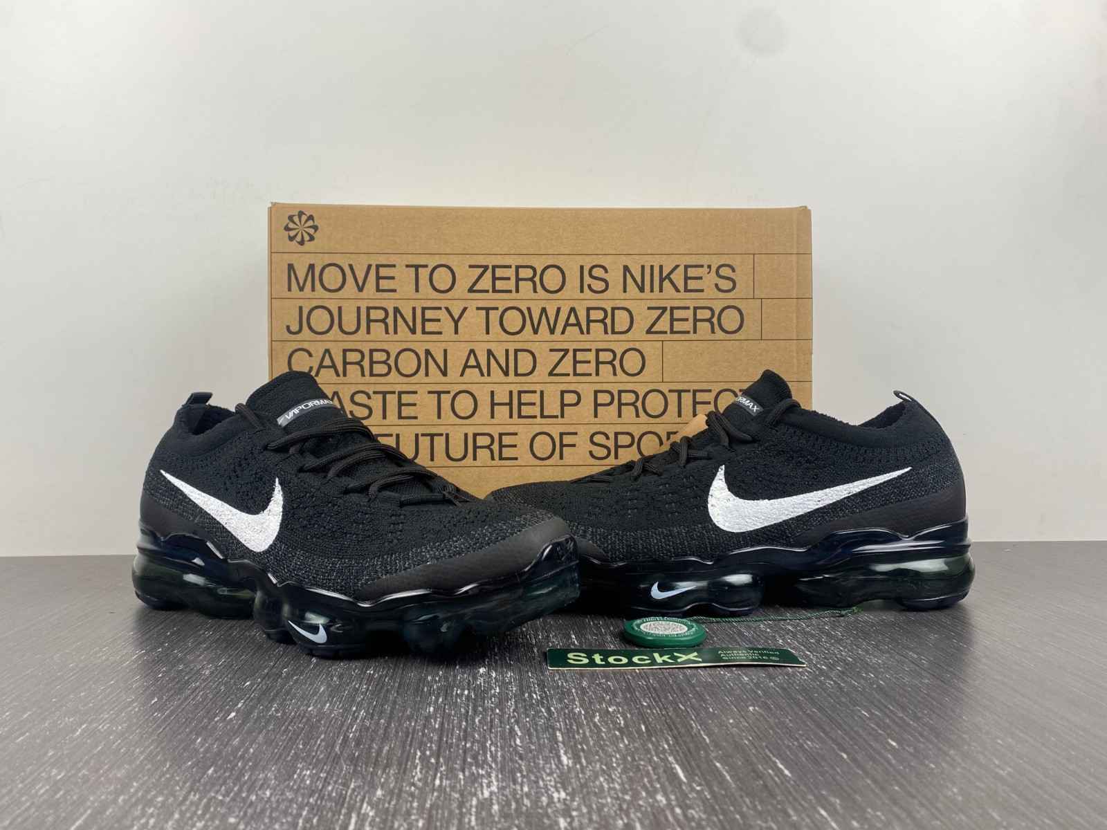 nike air vapor max black flynit dv6840-002