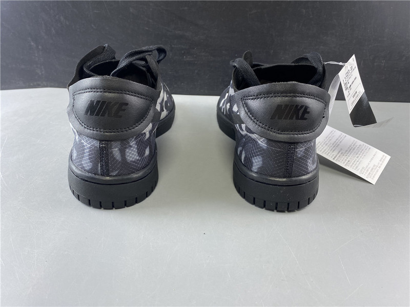 nike dunk low comme des garcons print (w) - cz2675-001