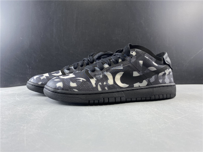 nike dunk low comme des garcons print (w) - cz2675-001