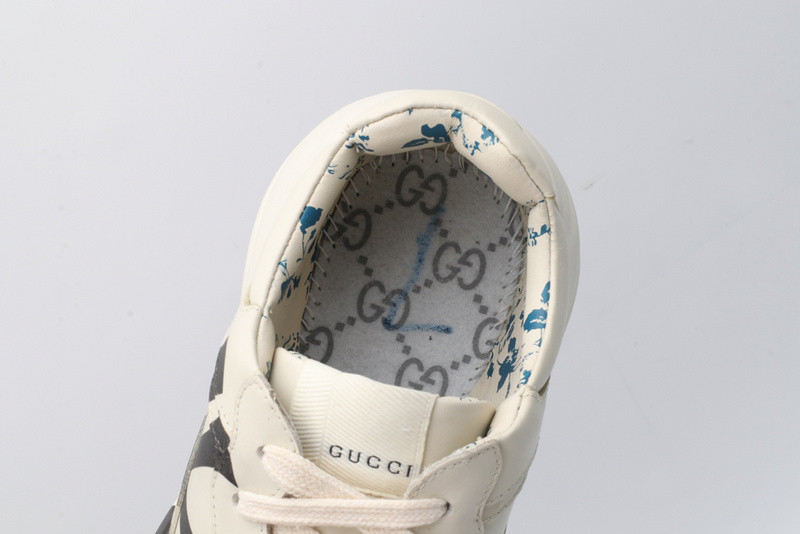 G*u*i ace embroidered low-top sneaker white with ny
