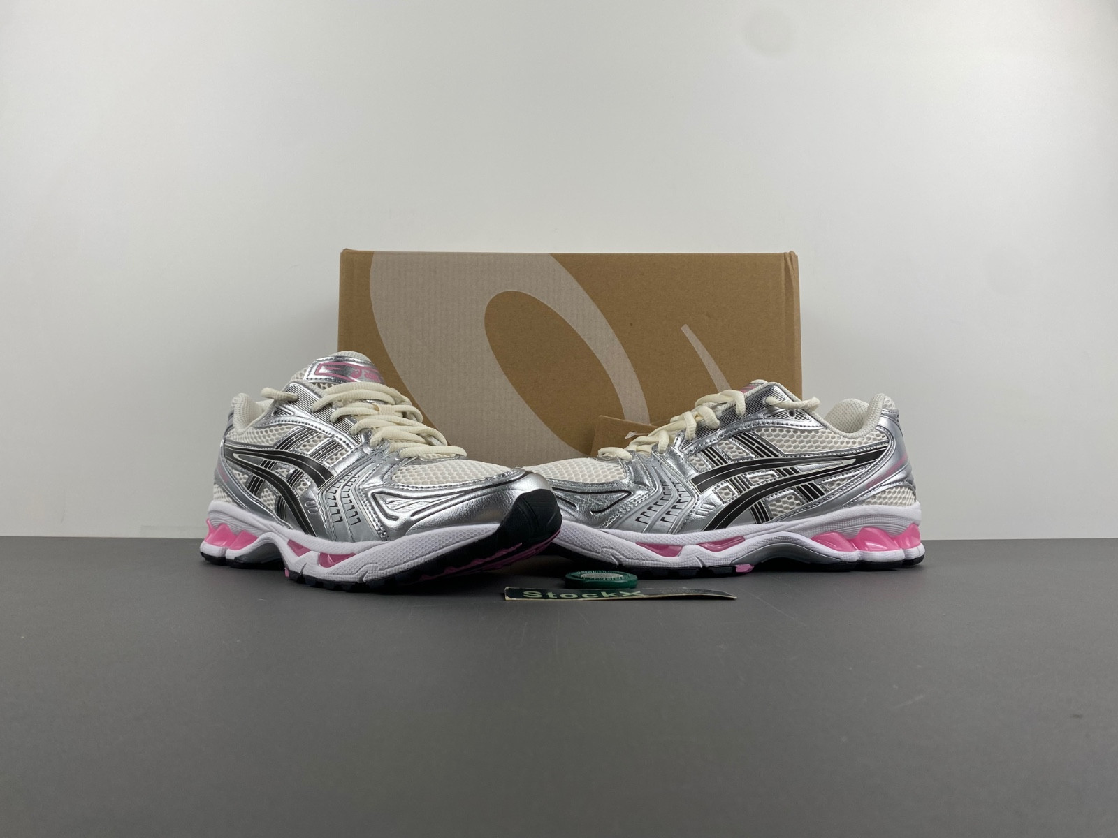 As*ic*s gel-kayano 14 cream sweet pink men