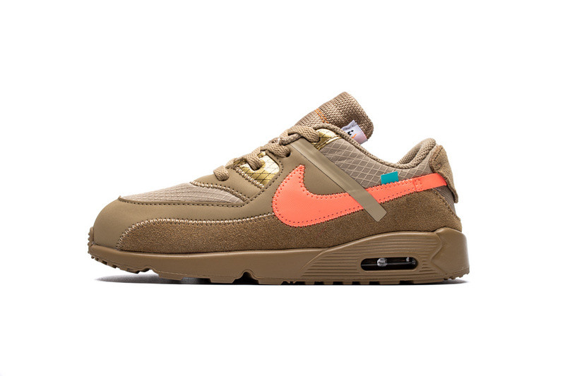 owt x nike air max 90 bt“desert ore”bv0852-200