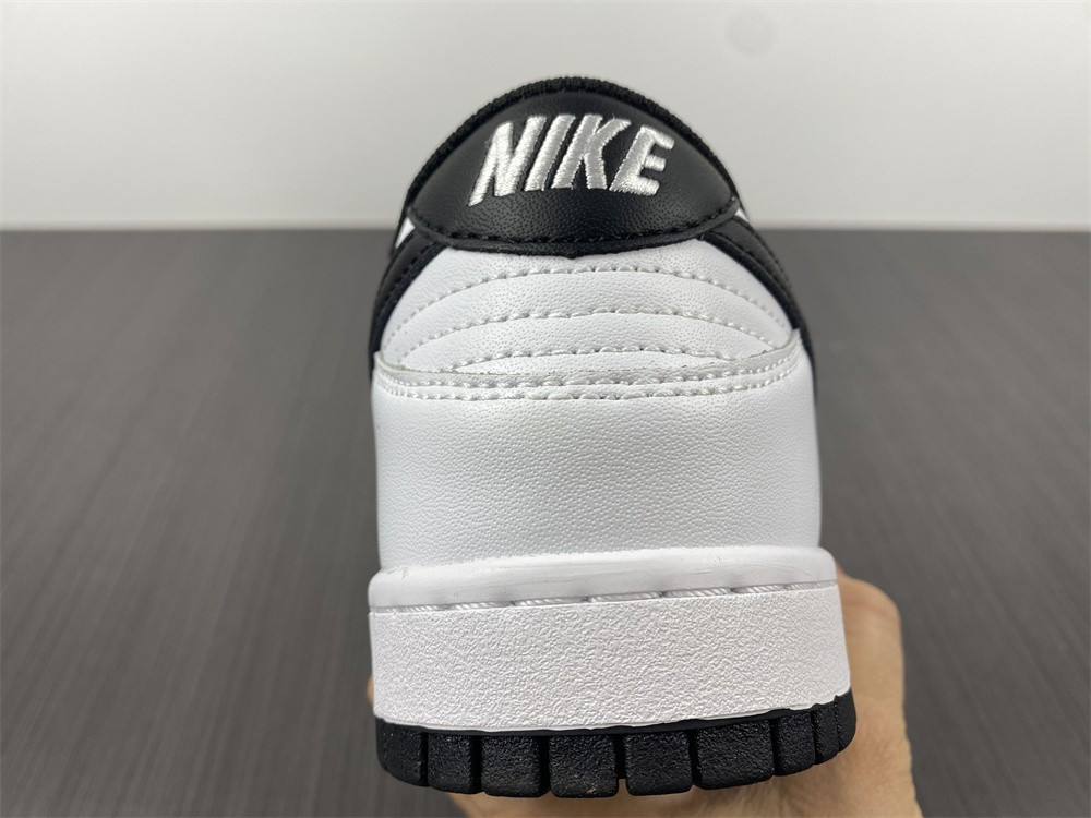 nike sb dunk low white black running shoes dd1503-113