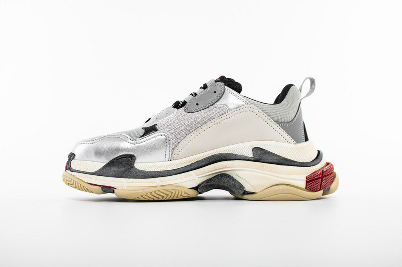 Ba*len*cia*ga triple s grey/sliver/black