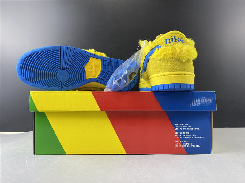 grateful dead x nike sb dunk low“ yellow bear” cj5378-700